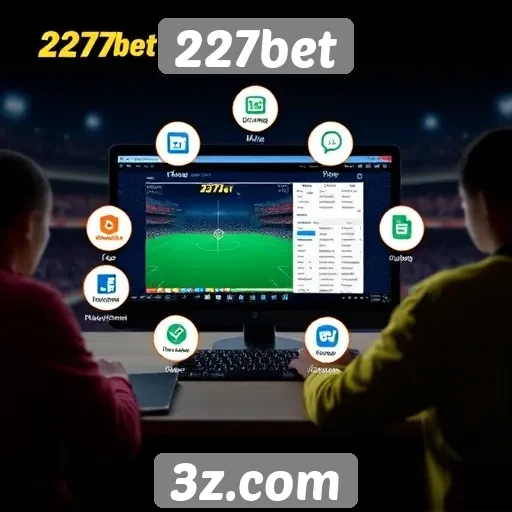 Análise das funcionalidades do site 227bet