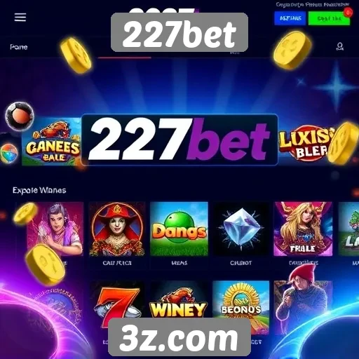 Variabilidade de jogos disponíveis no 227bet