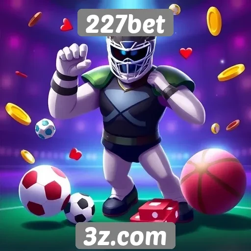 Variedade de jogos disponíveis na 227bet